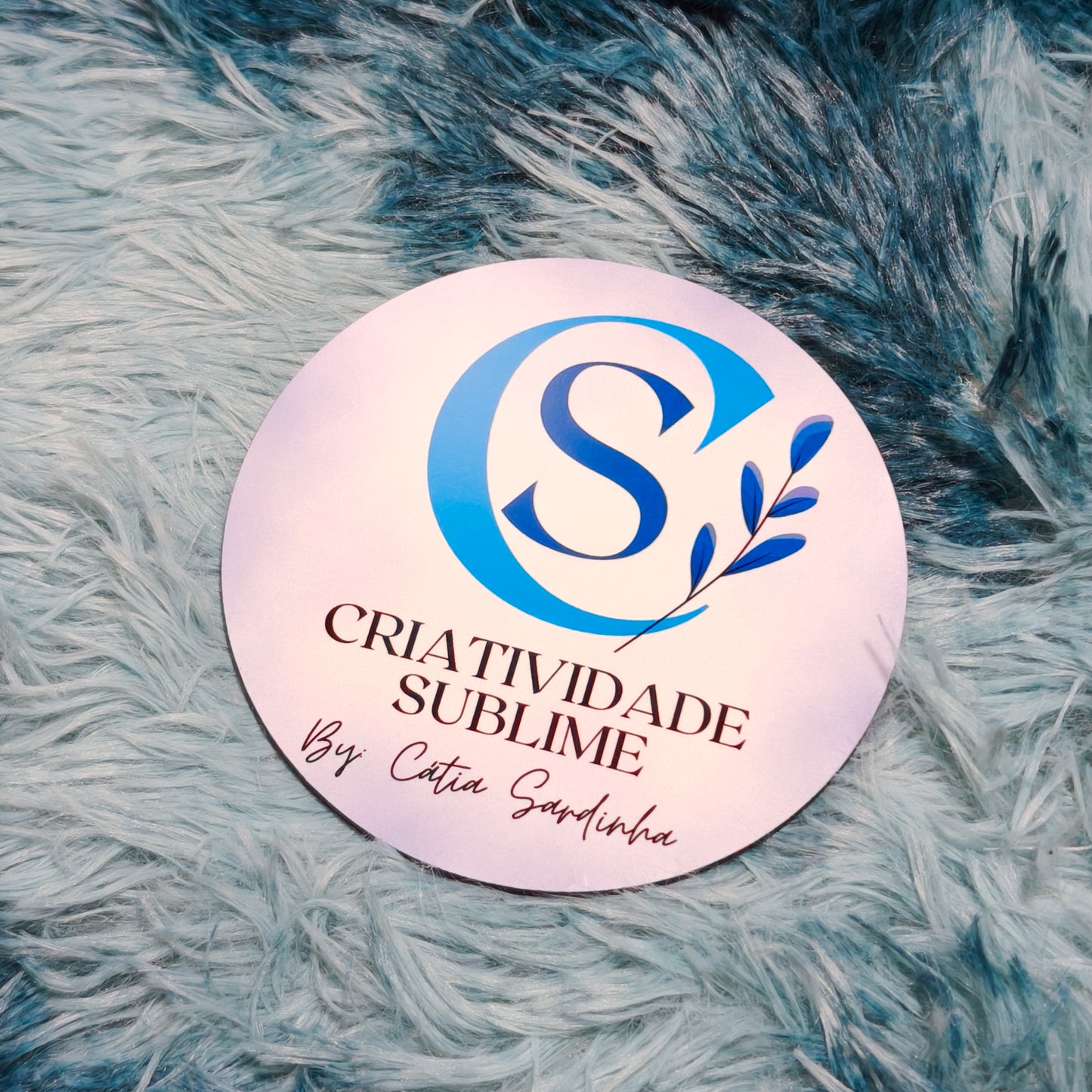 Base caneca/copo redonda personalizado MDF