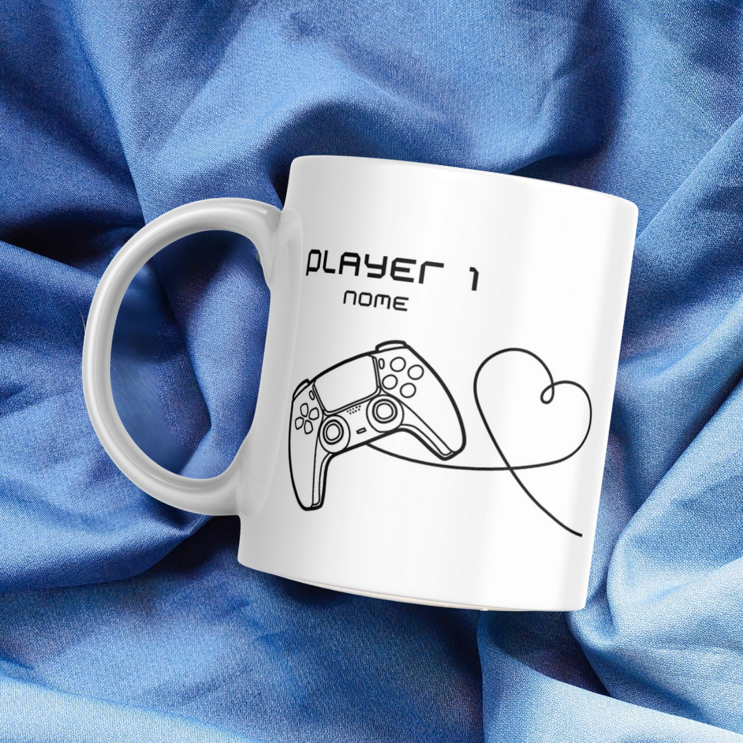 Caneca player personalizada