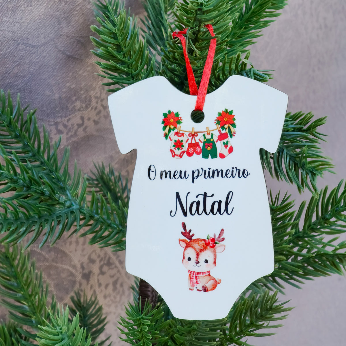 Pendente de Natal Personalizado