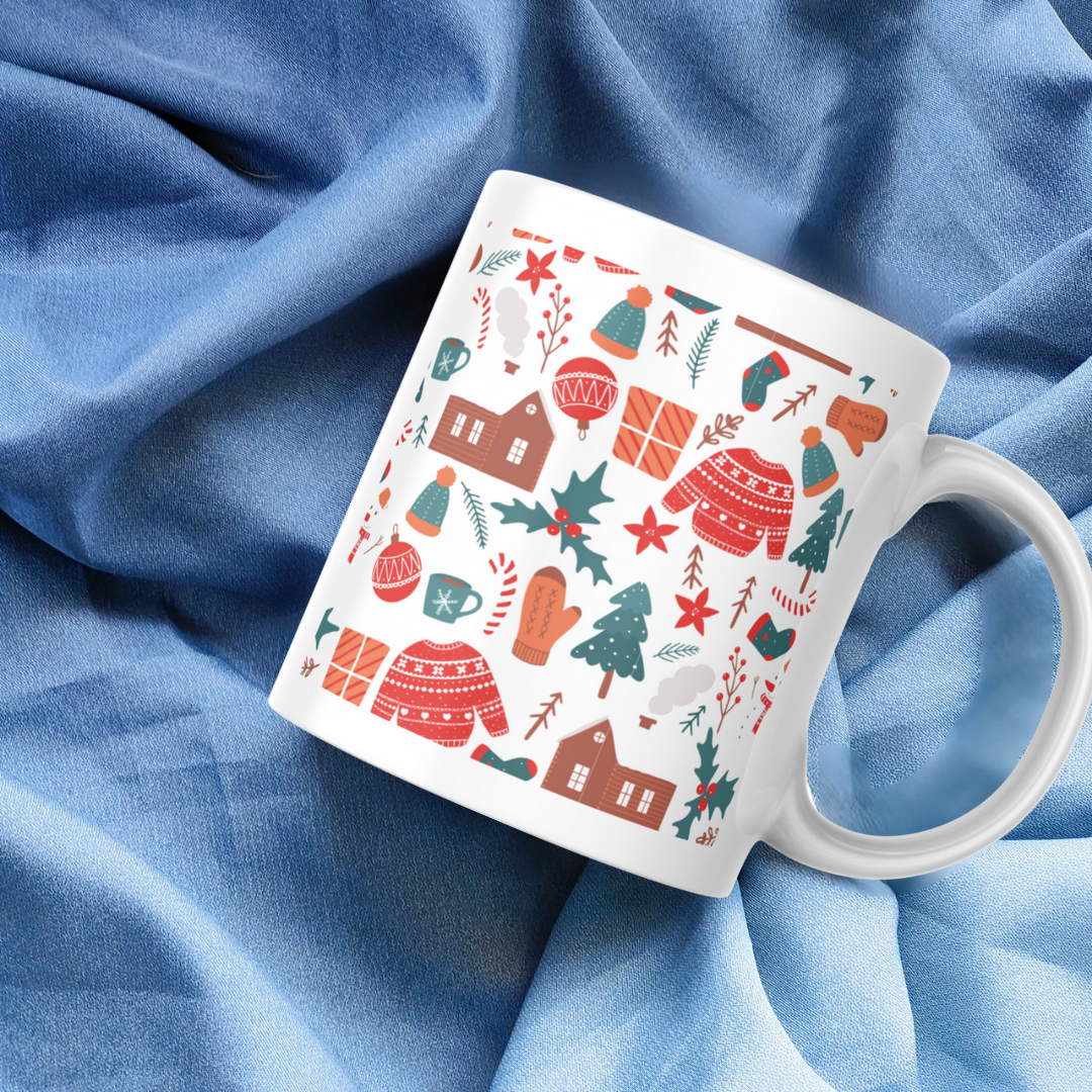 Canecas Natal Padroes (7 modelos)