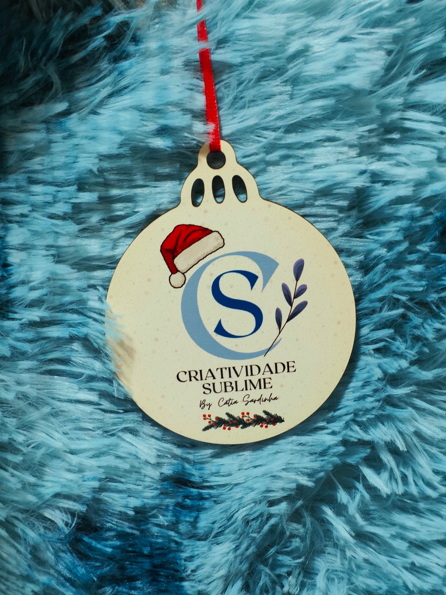 Pendente de Natal Personalizado