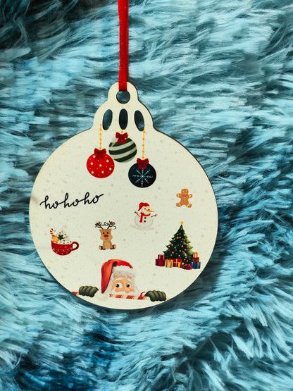 Pendente de Natal Personalizado