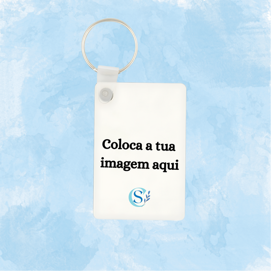 Porta-chaves Retangular personalizado MDF