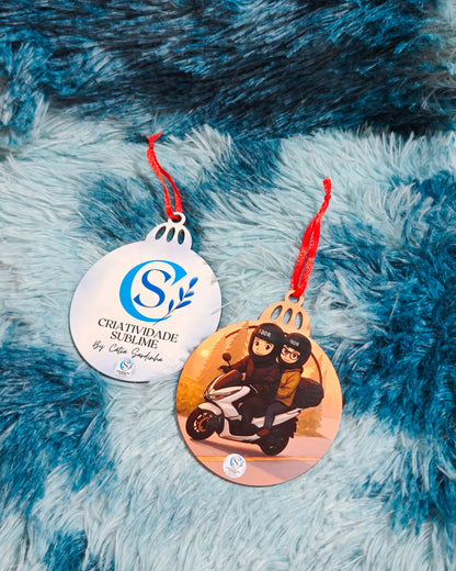 Pendente de Natal Personalizado