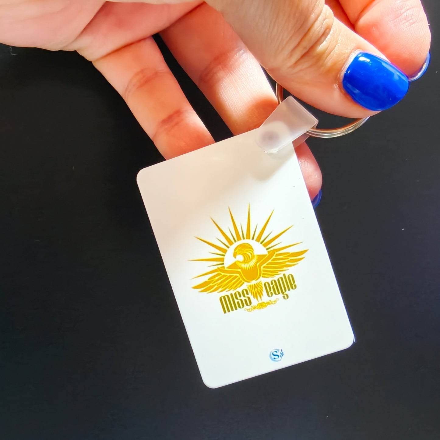 Porta-chaves Retangular de Alumínio personalizado